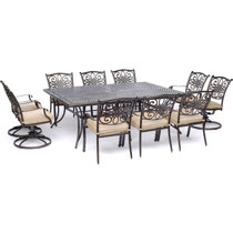 11 piece best sale indoor dining set